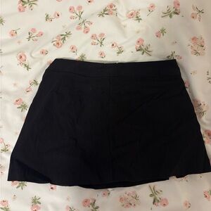 Garage Black Mini Skirt